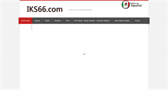 Desktop Screenshot of iks66.com